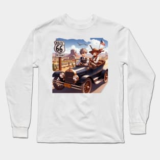 Route 66 Model T Bonnie & Clyde Centennial Long Sleeve T-Shirt